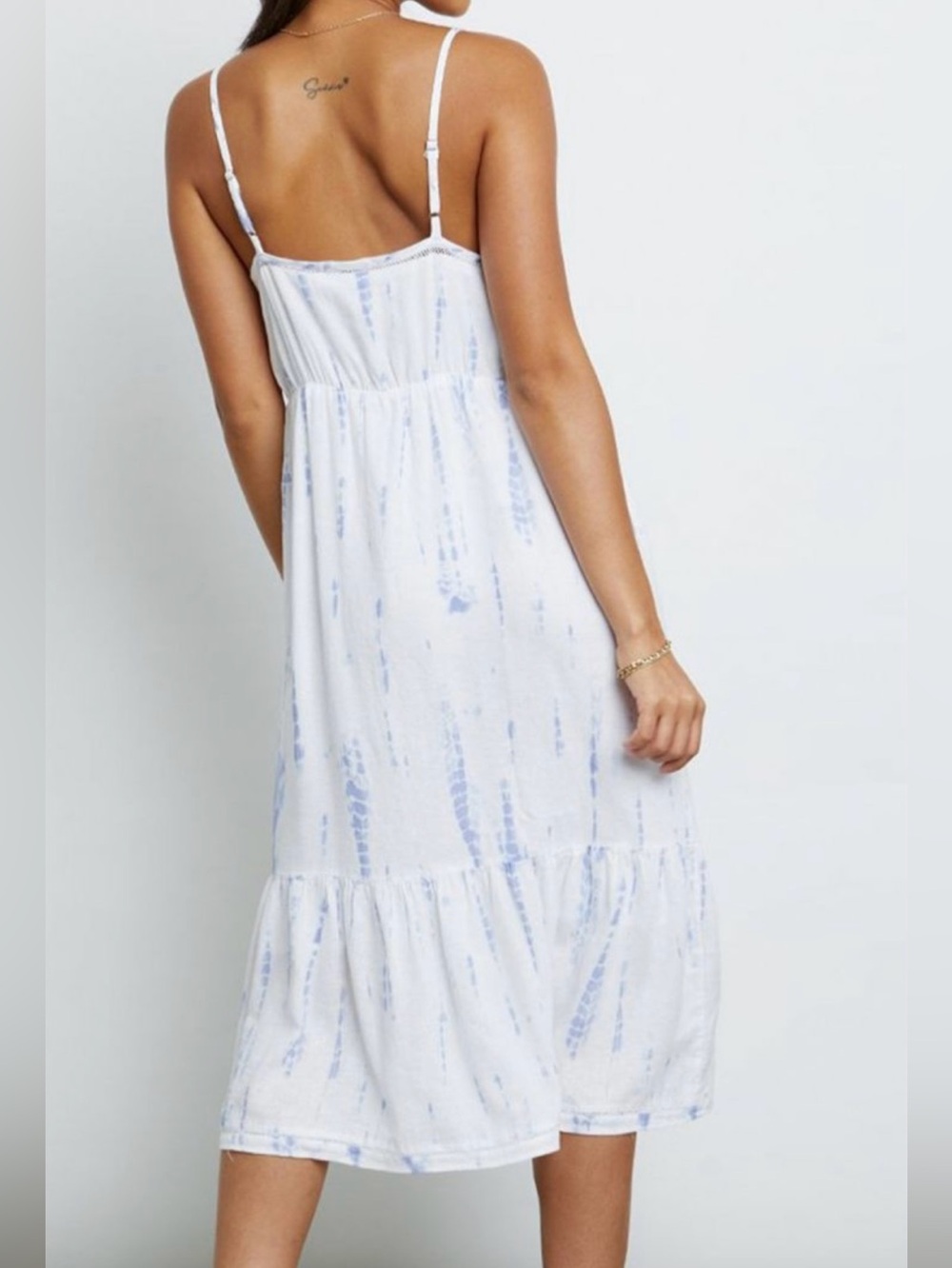 Rails Delilah Cloud Tie Midi-Dress XS (0215) - Picture 2 of 15